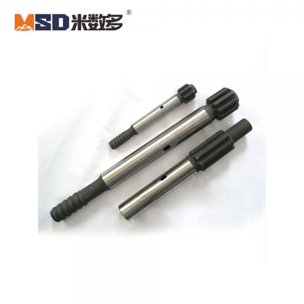 Threaded Drill Shank Adapter , Small Drill Bit Adapter Low Tooth Loss Rate