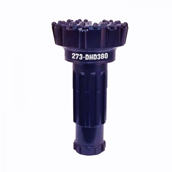 High pressure DTH drill bit 273-DHD380 wear and impact resistance
