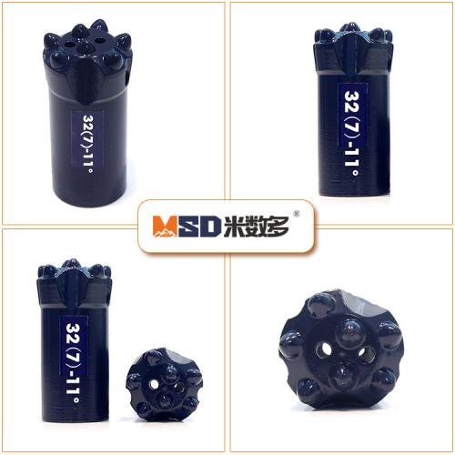 Chinese Mine Rock Drilling Power Tools 12 Degree Taper Drill Bit For Drilling