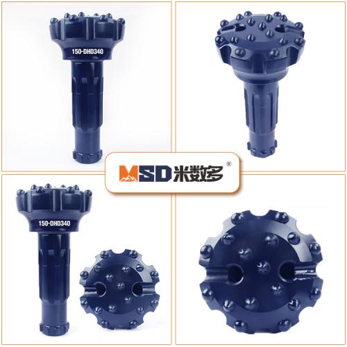High wear resistance 150-DHD340 DTH drilling bit with high efficiency