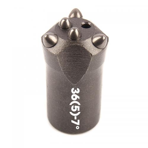 Top hammer drill bits with D36mm/5 carbide buttons for hard rock drilling