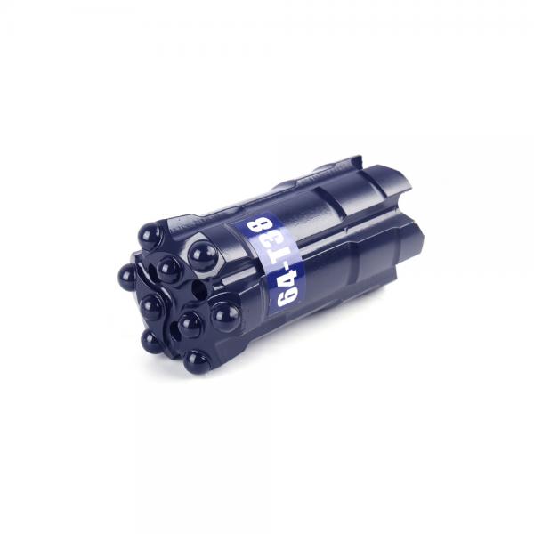 4" 5" Top Hammer Drilling Tools Threaded Drill Bit For Exploration