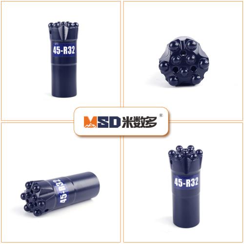 Durable Rock Hammer Drill Bits Long Service Life For Granite Borehole Drilling
