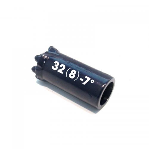 Precise Design Talc Taper Button Bit , Forging Tungsten Carbide Drill Bits