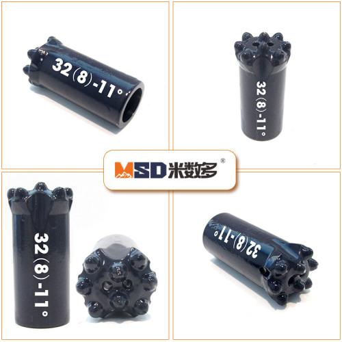 Cross Type Underground Drill Bits Short Skirt Insert For Feldspar