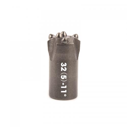 High Hardness H22 Taper Button Bit For Limestone 5 Buttons 32mm For Granite