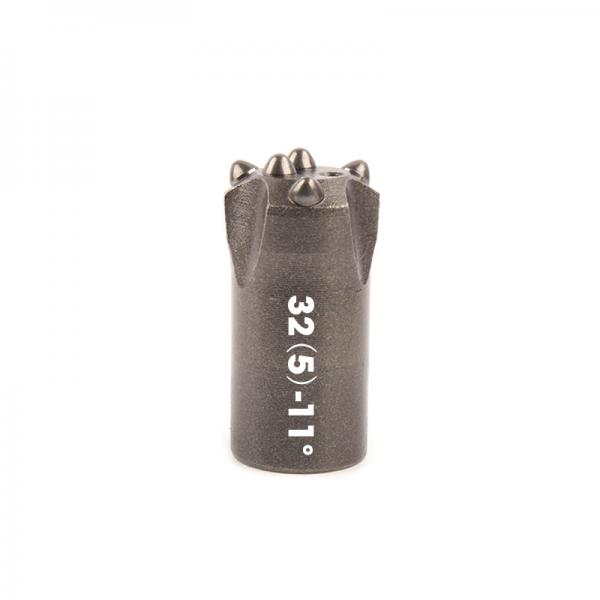 High Hardness H22 Taper Button Bit For Limestone 5 Buttons 32mm For Granite