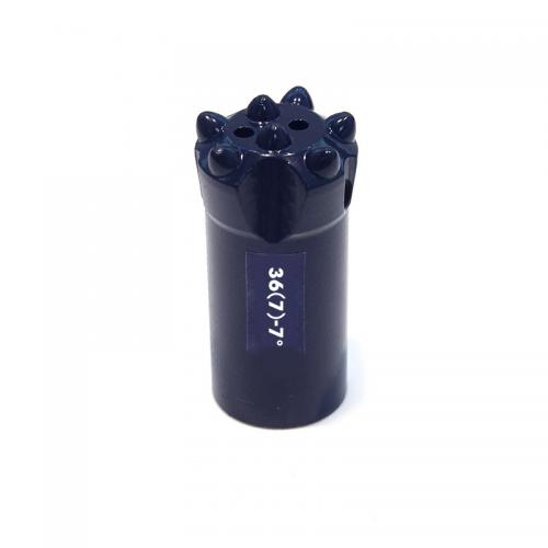 Precise DTH Taper Button Bit , Air Rock Drill Bits 28mm - 55mm Diameter
