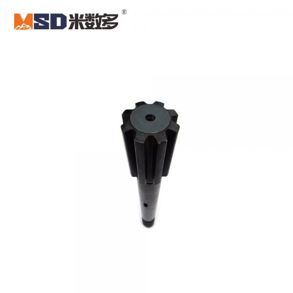 Top Hammer Iron Mining Drill Shank Adapter , Quick Change Drill Bit Adapter