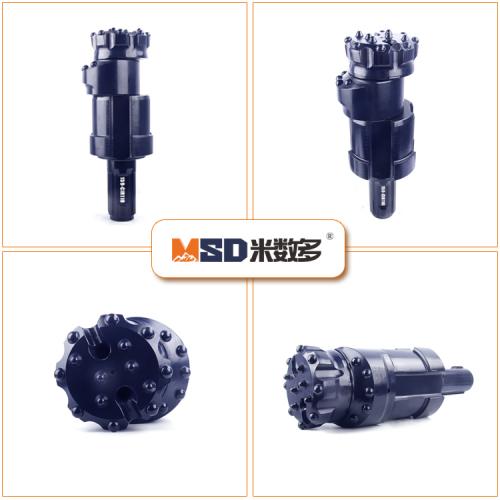 Eccentric 159-CIR110 drill bits with casing tube series