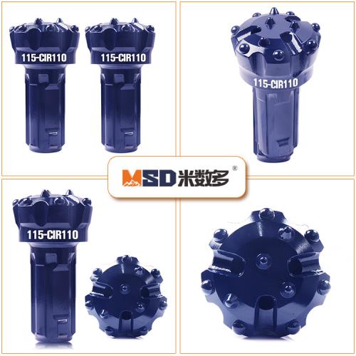 Down the hole 115-CIR110 DTH hammer bits for dth hammer drilling