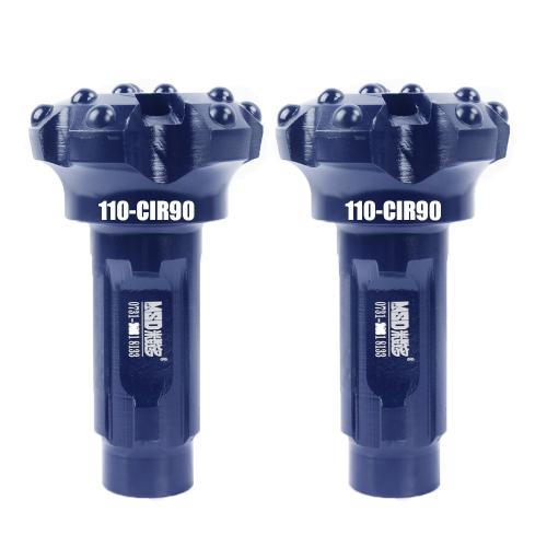 Dedicated low pressure alloy DTH 110-CIR90 drill bit for water wells