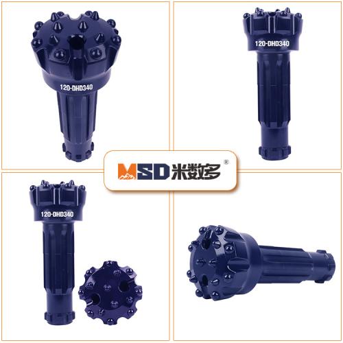 Rock 4 inch DTH Hammer Bit DHD340 120mm