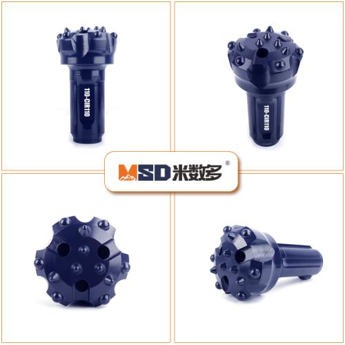 Factory direct sales of low pressure DTH drill bit with CIR110 hammer
