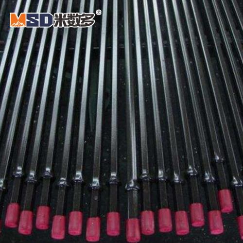 Well Drilling DTH Drill Pipe 1 - 9m Length Unique Head Design For Heat Dissipati