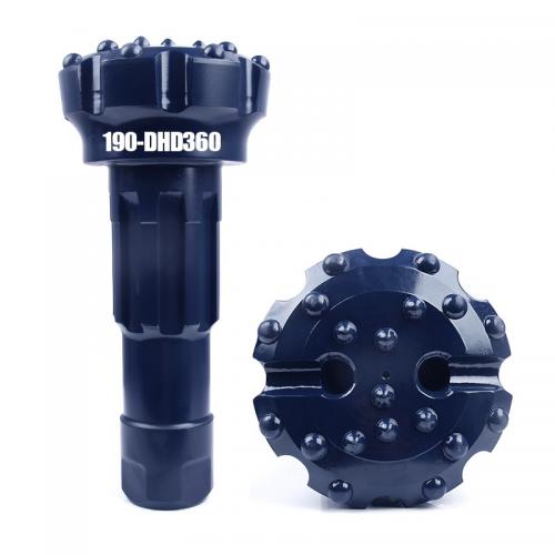 190 high pressure DTH drill bit with DHD360 hammer for well drilling