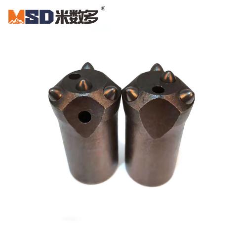 32mm quarrying rock tools drill mining taper drill bit 4 button bits