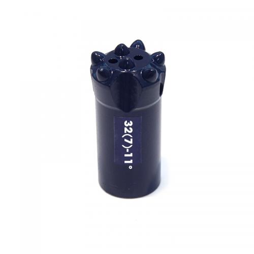 Tungsten Carbide Tapered Button Drill Bit For Rock / Mining 7/11/12 Degree