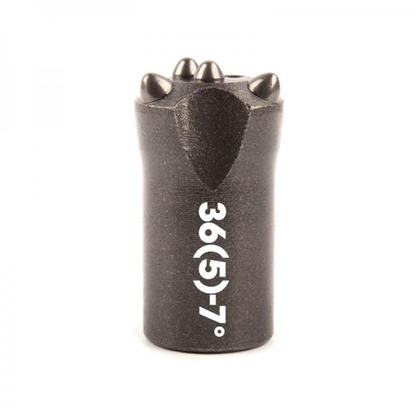 Top hammer drill bits with D36mm/5 carbide buttons for hard rock drilling