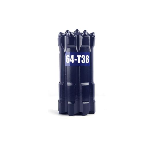Retract T38-64mm / R32-64 Threaded Drill Bit Hard Rock Drill Bits For Tunneling