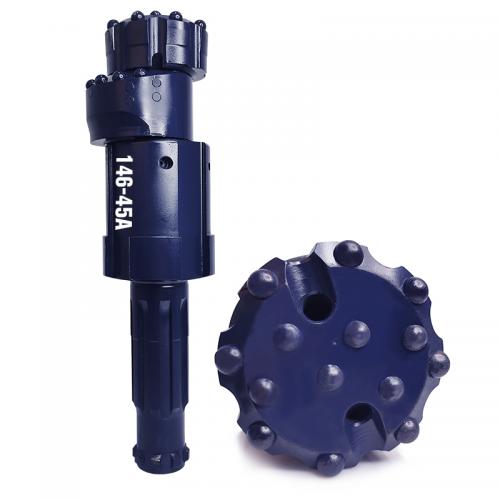 DHD340 water well drilling bit / odex hammer drill bit tool / Eccentric Overburd