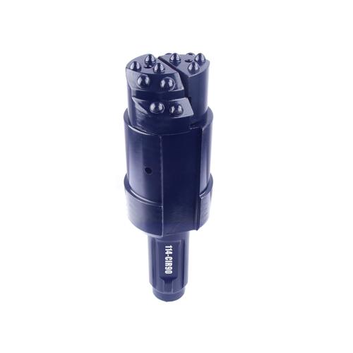 Drilling hammer bit 114-CIR90  Eccentric overburden systems with casing tube