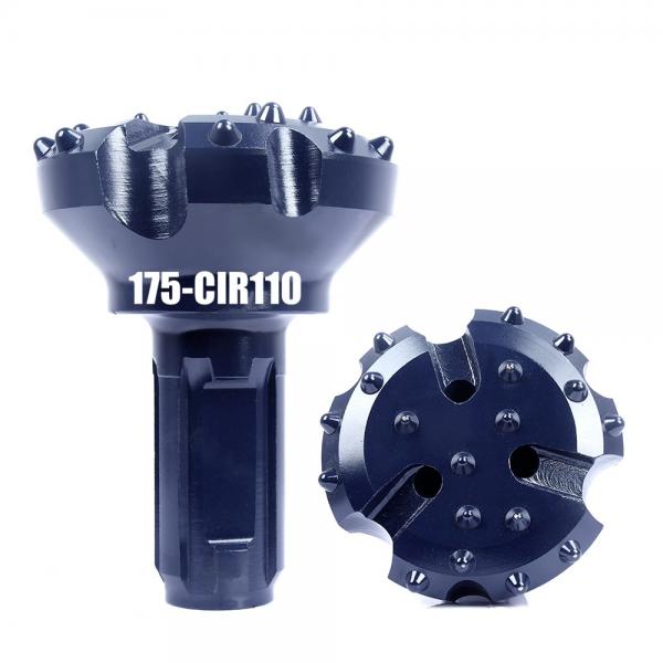 175mm CIR110 MSD carbide rock quarrying tools DTH low air pressure drill bits h