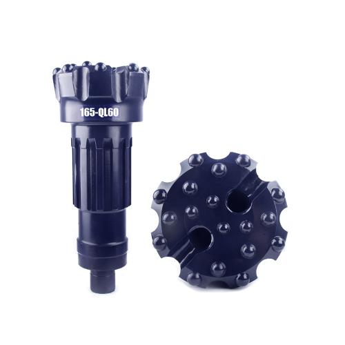 QL60-165 Down The Hole Hammer Bits , Mining Hammer Drill Bits For Rock