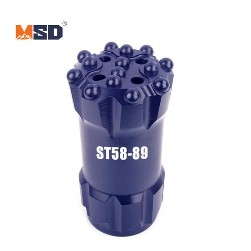Various Models ST58 Threaded Drill Bit Mining Drilling Tools For Tunneling