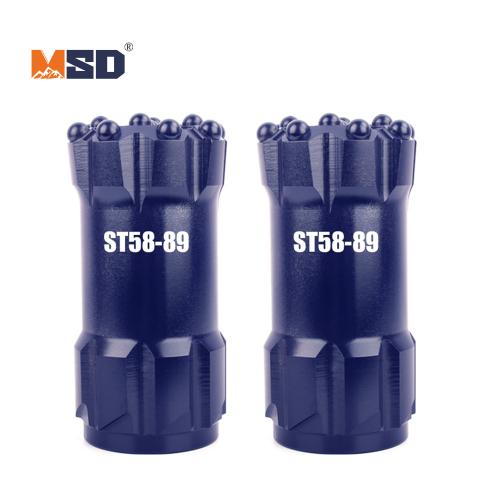 Various Models ST58 Threaded Drill Bit Mining Drilling Tools For Tunneling