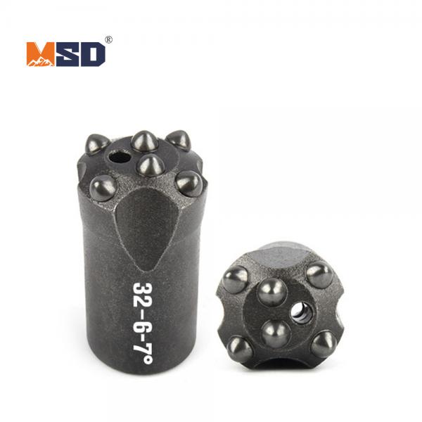 6 Buttons 32mm Hard Rock Drill Bits Long Service Life Time