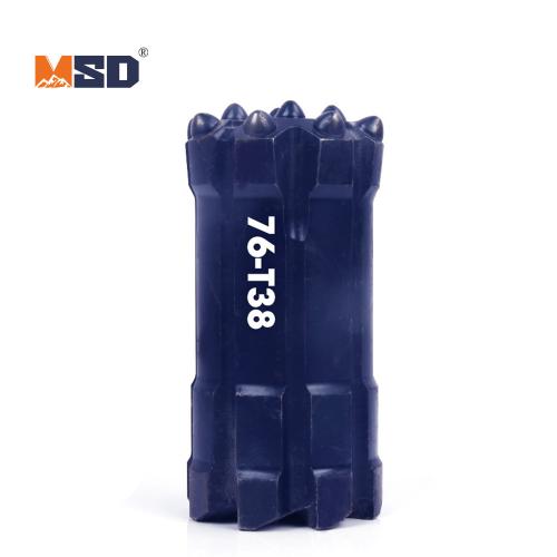 76-T38 Threaded Drill Bit Mining Drilling Tools For Tunneling