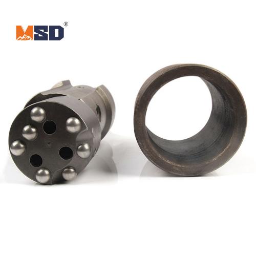 Eccentric 89-CIR70 drill bits with casing tube series