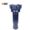 A 165mm (6.5-inch) DTH bit with a DHD350 shank for production drilling