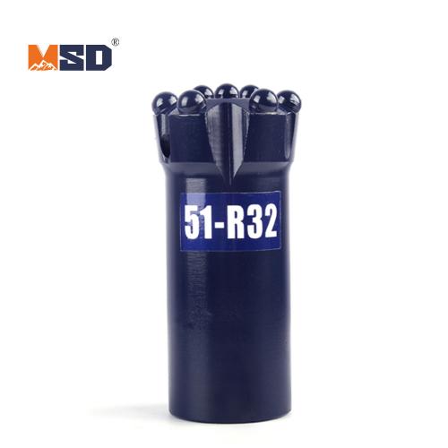 51mm R32 Threaded Button Bit for Development Drilling | MSD