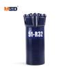 A 51mm R32 threaded button bit for underground development drilling