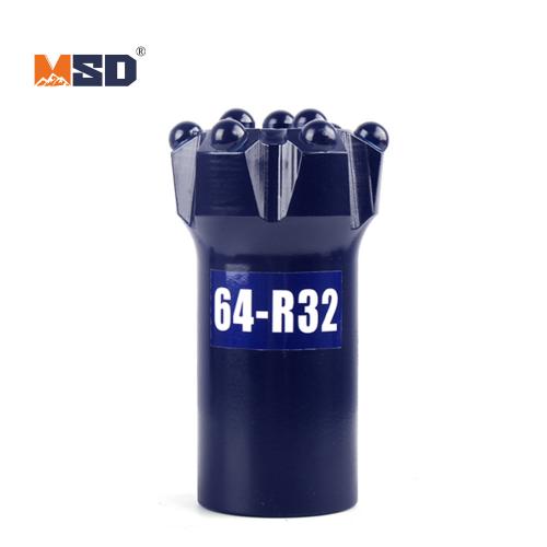 64mm R32 Threaded Button Bit for Small Bench Drilling | MSD