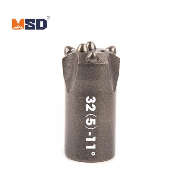 32mm 11° Tapered Button Bit (5-Button) for High-Speed Drilling | MSD