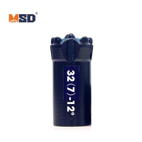 32mm 12° Tapered Button Bit (7-Button) for Versatile High-Speed Drilling | MSD