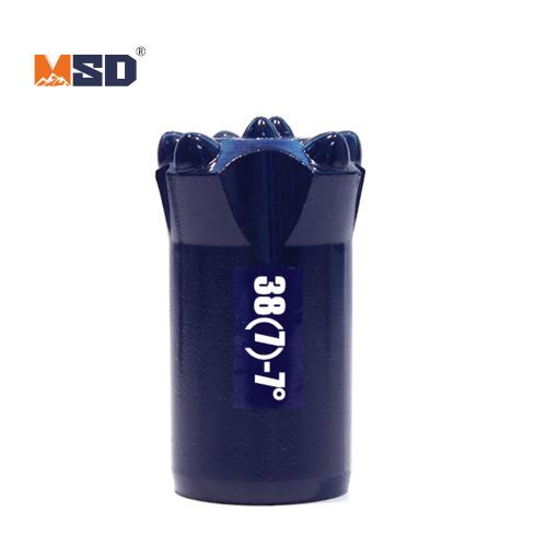38mm 7° Tapered Button Bit (7-Button) for Civil Engineering | MSD