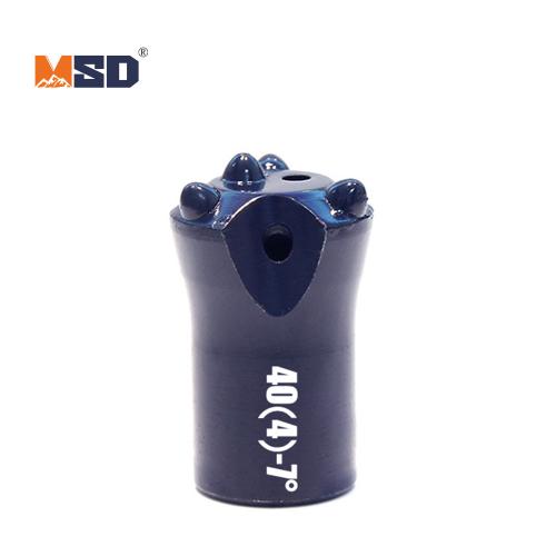 40mm 7° Tapered Button Bit (4-Button) for Fast Penetration in Soft Rock | MSD
