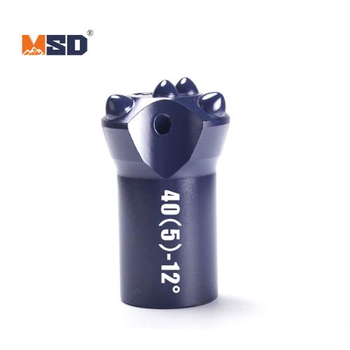 40mm 12° Tapered Button Bit (5-Button) for High-Speed Construction | MSD