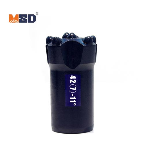 42mm 11° Tapered Button Bit (7-Button) for Productive Quarrying | MSD