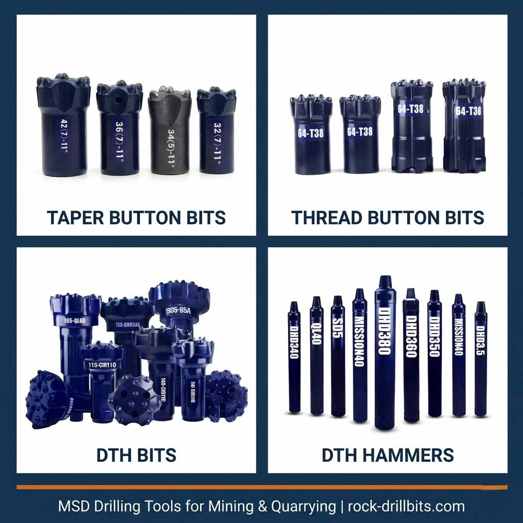 MSD-drilling-tools-for-quarry-and-mining,-taper-button-bits,-thread-button-bits,-DTH-bits,-and-DTH-hammers.jpg