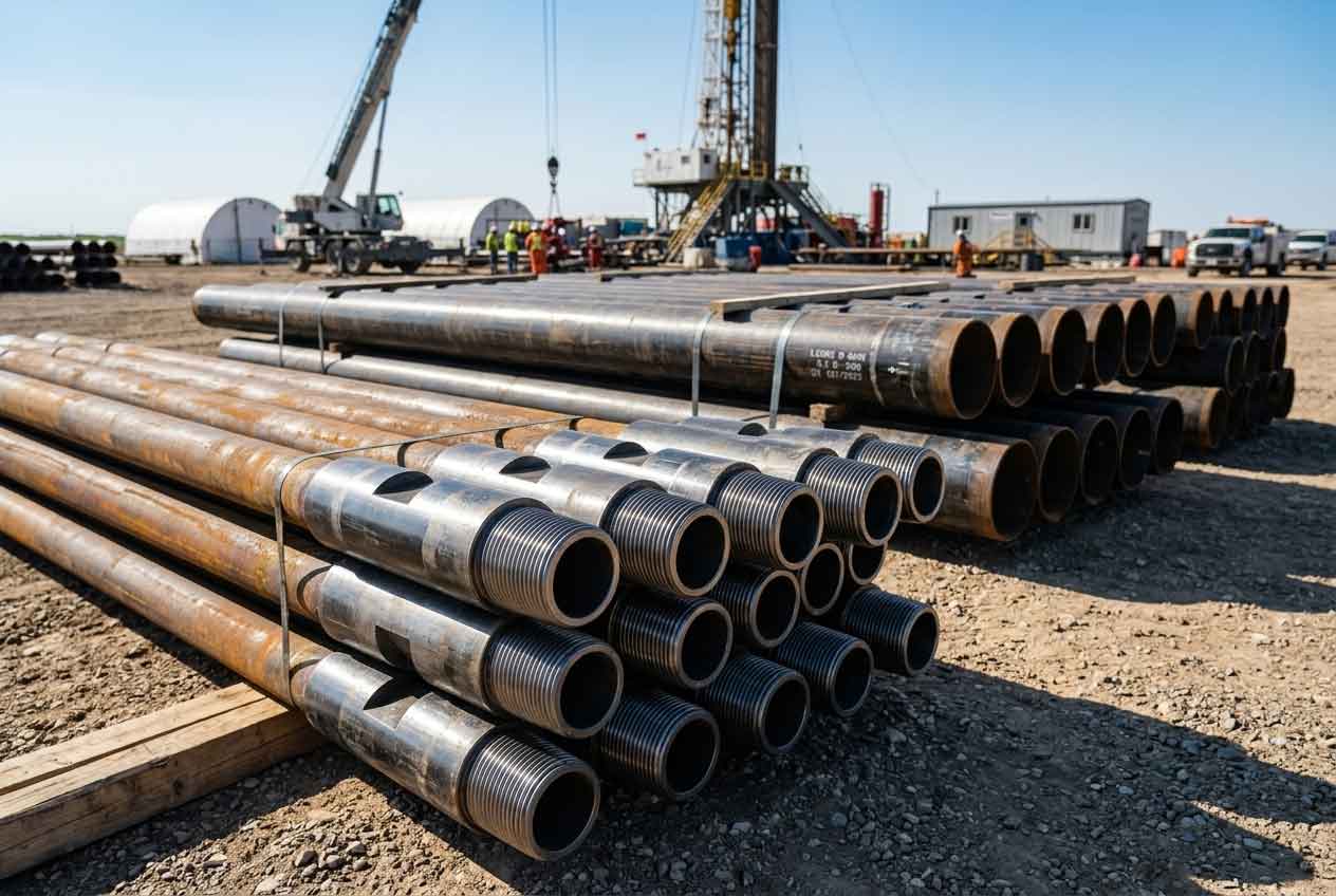 Drill-pipe-vs-casing-pipe-comparison,-drill-pipe-rotates-inside-borehole,-casing-pipe-lines-the-borehole-wall.jpg