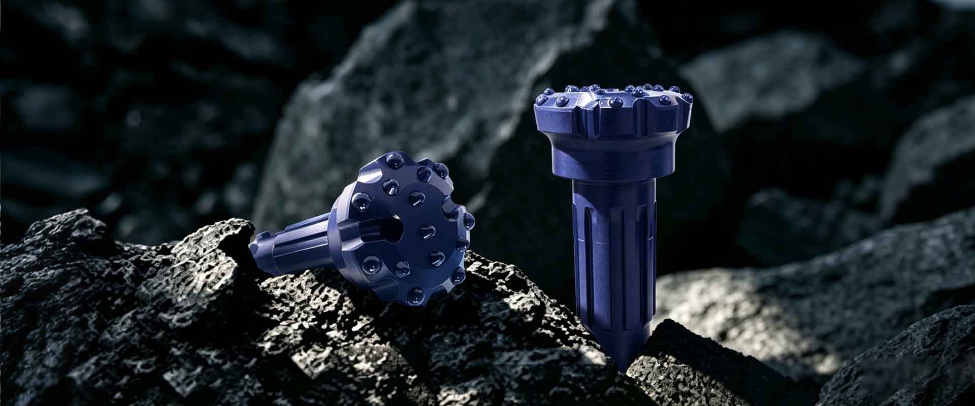 1779865268655688.jpg DTH drill bit and hammer assembly used for borehole drilling in hard rock formations