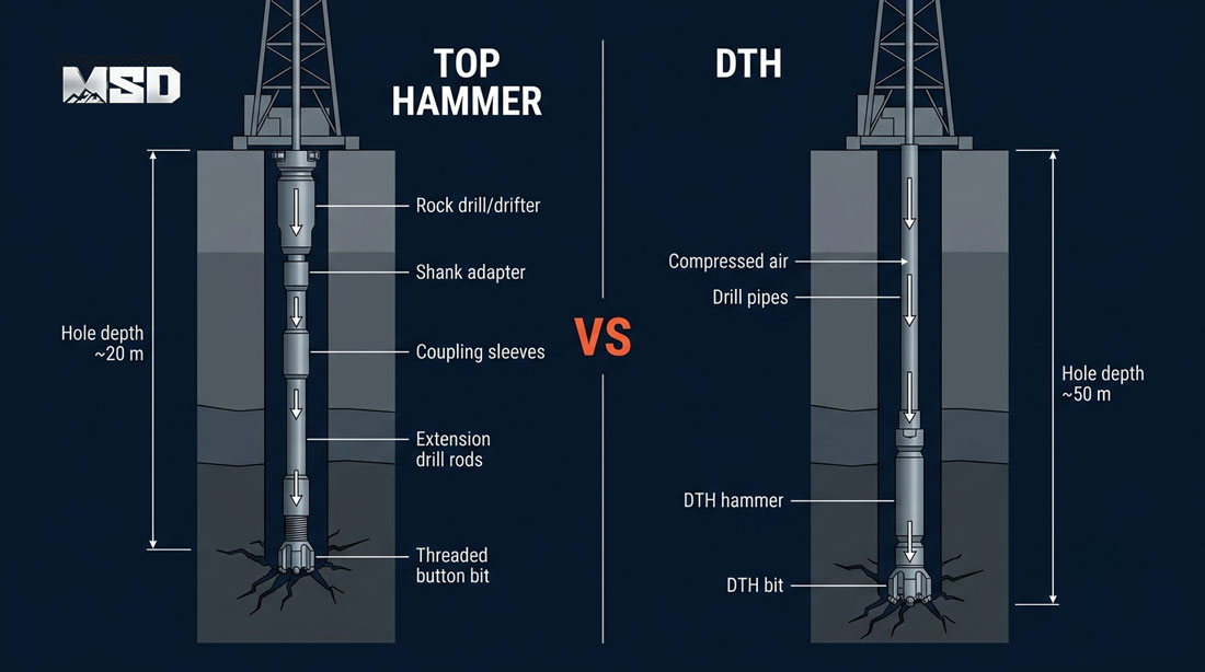 1782870671708228.jpg cutaway-showing-hammer-above-hole-transmitting-energy-through-drill-string-to-bit-at-rock-face,-with-hammer-position-clearly-labeled-vs.-DTH-hammer-position-at-bottom-of-hole.jpg