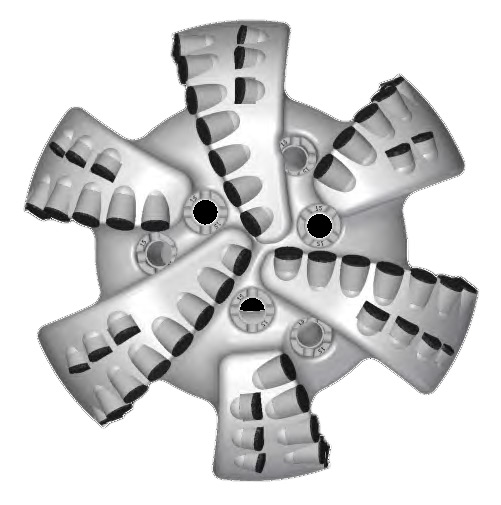 8 1/2" Matrix Body PDC Bit
