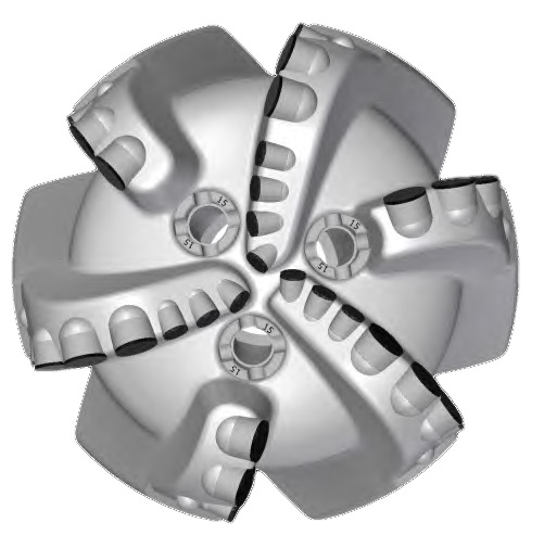 6 1/2" Matrix Body PDC Bit